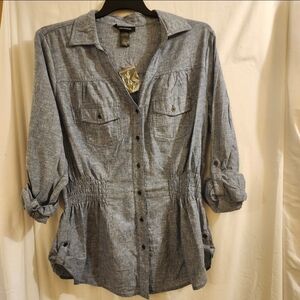 Womens Brand New Denim Top sz 14
